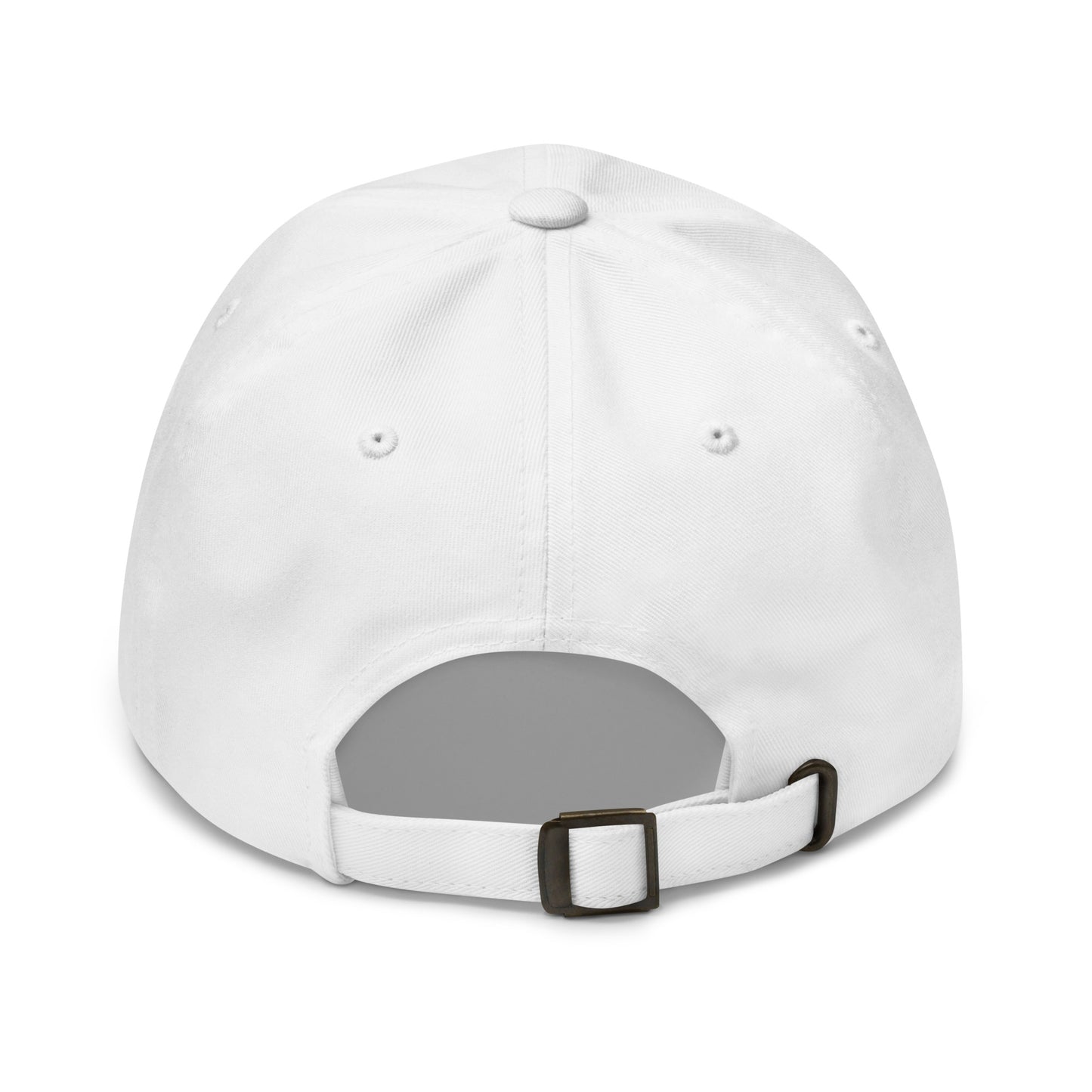 Mr Mustache Cap - White