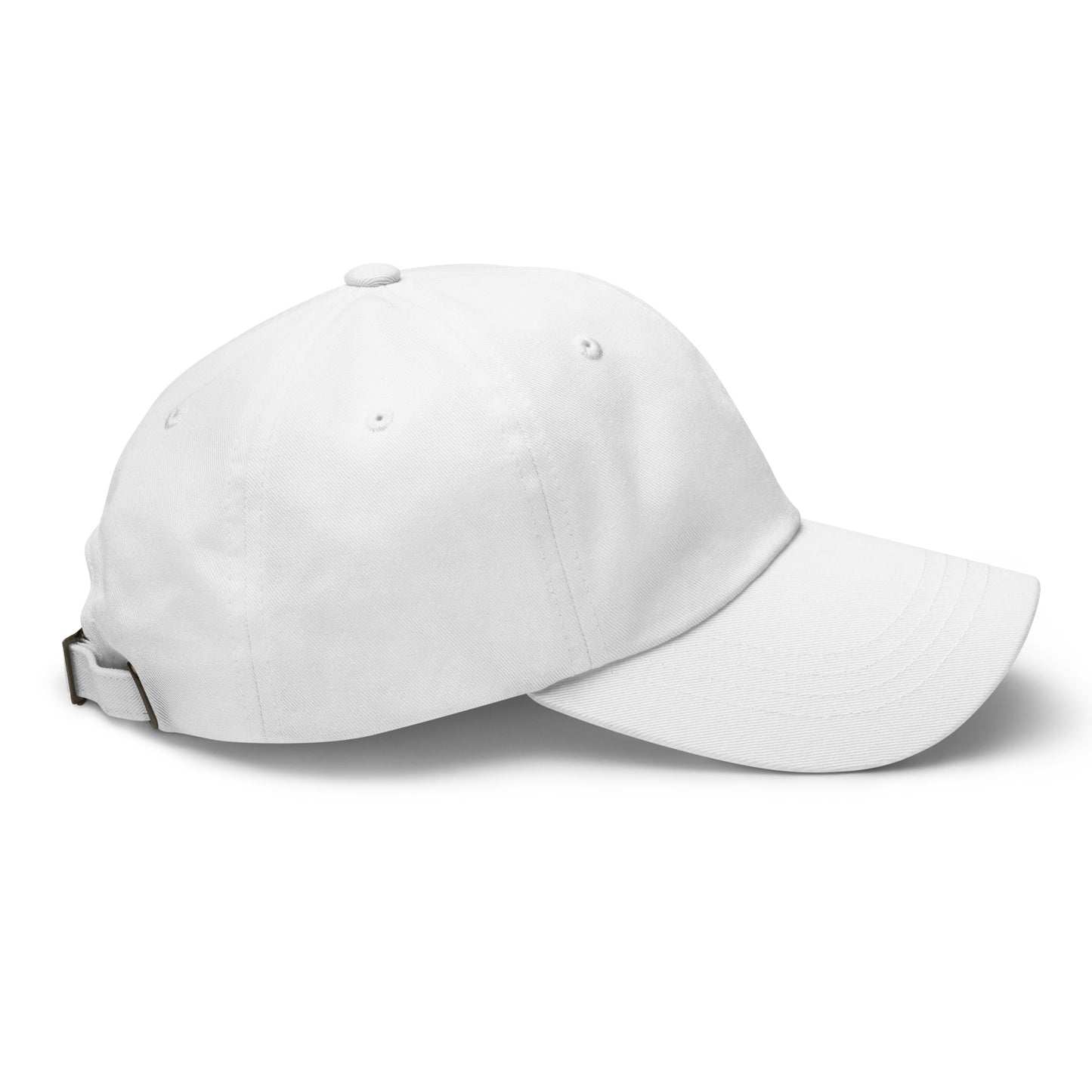 Mr Mustache Cap - White