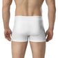 Mr Mustache Boxer - White