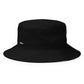 Mr Mustache Bucket Hat - Black