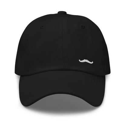Mr Mustache Cap - Black