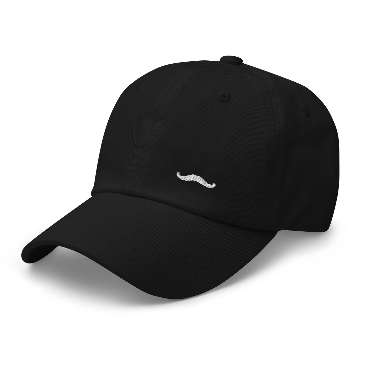 Mr Mustache Cap - Black