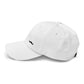 Mr Mustache Cap - White