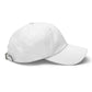 Mr Mustache Cap - White