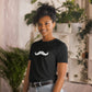Mr Mustache Tshirt Basic - Black