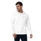 The Mustache Premuim Hoodie - White