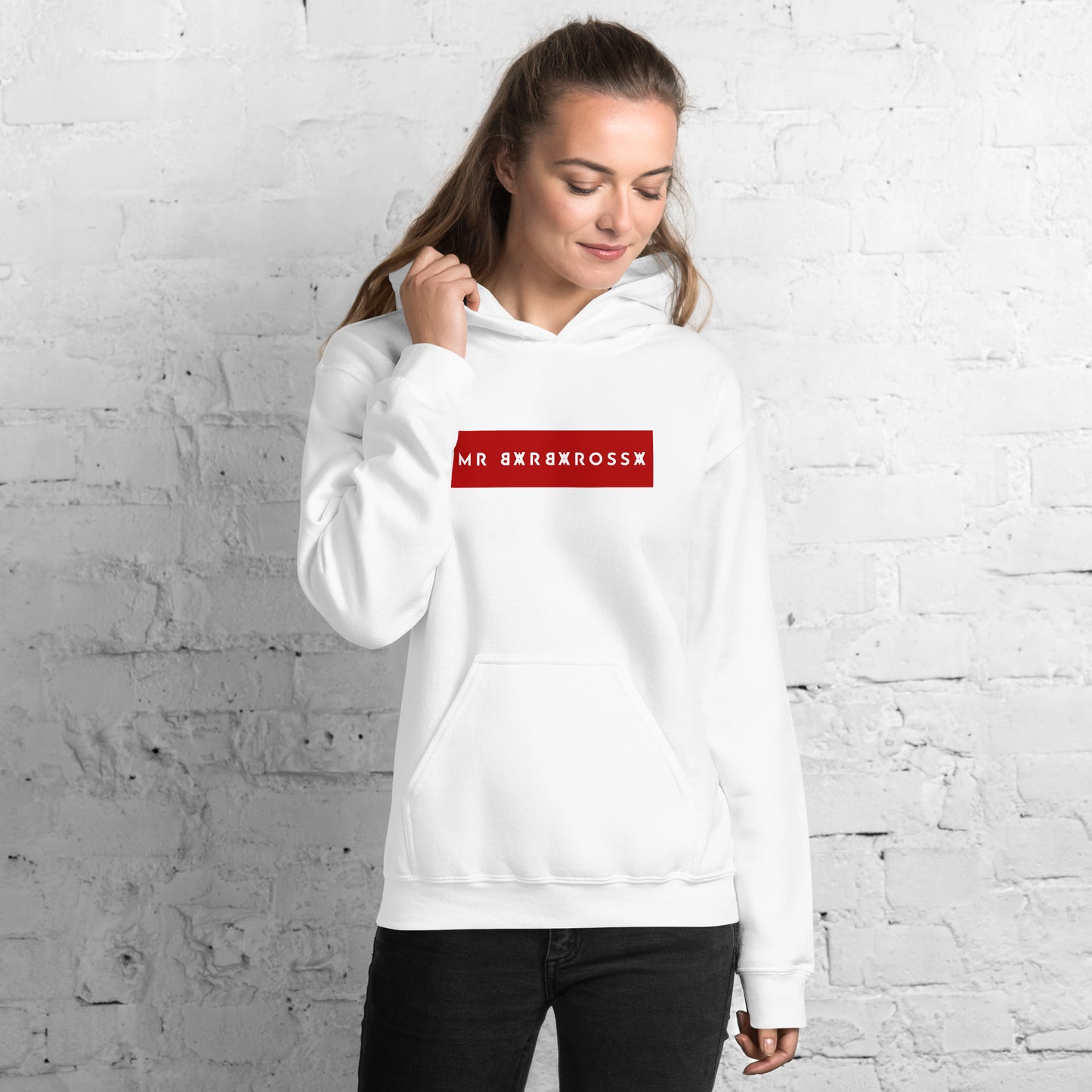 Startup offer | Mr Barbarossa Unique Premium Hoodie - White